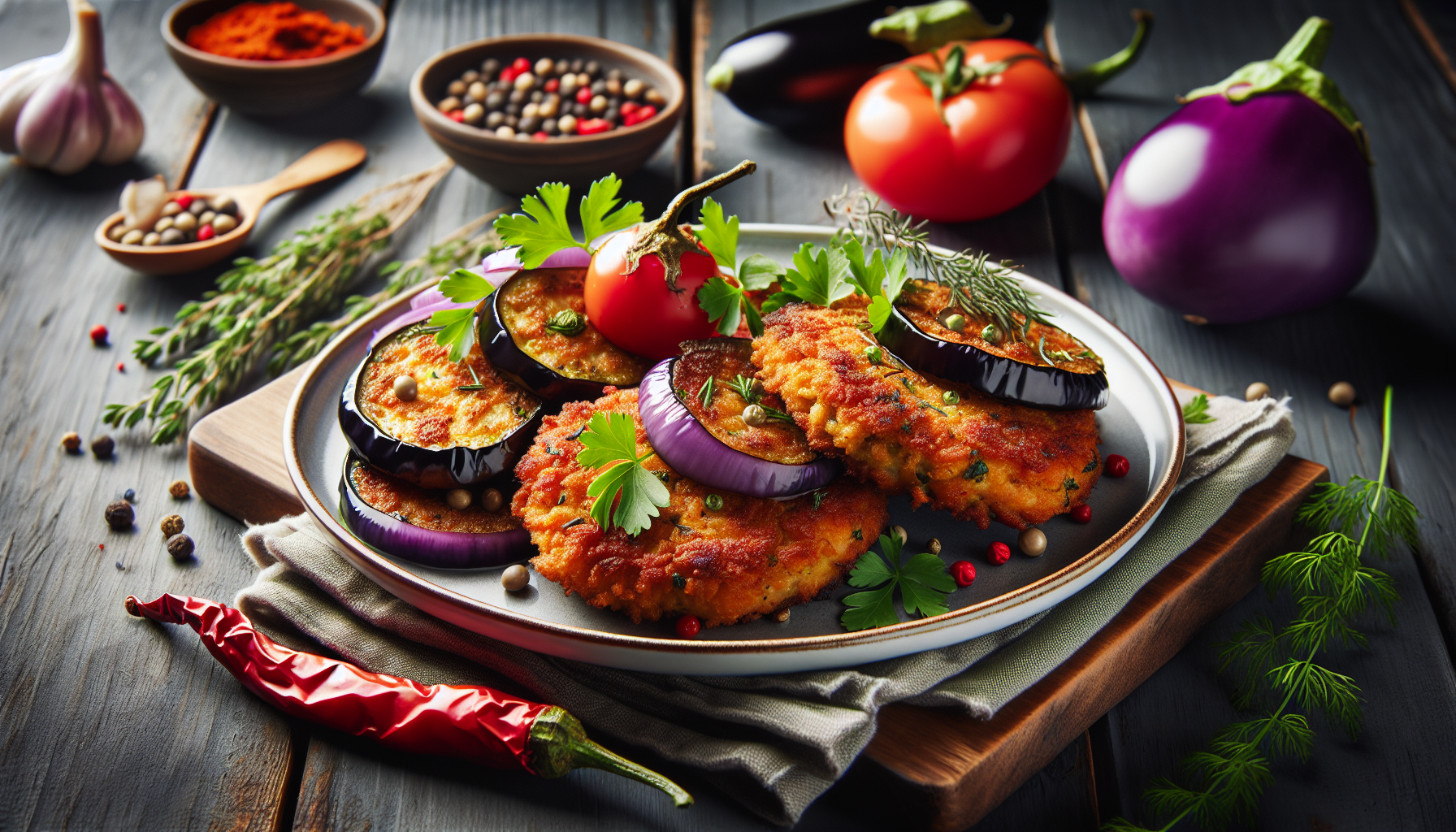 cotoletta di melanzane